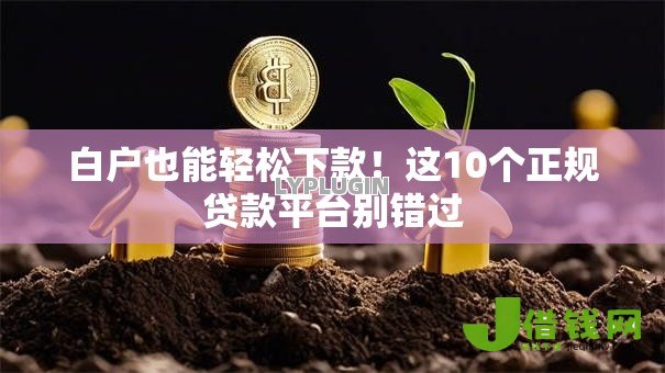 白户也能轻松下款!这10个正规贷款平台别错过 白户也能轻松下款!这10个正规贷款平台别错过
