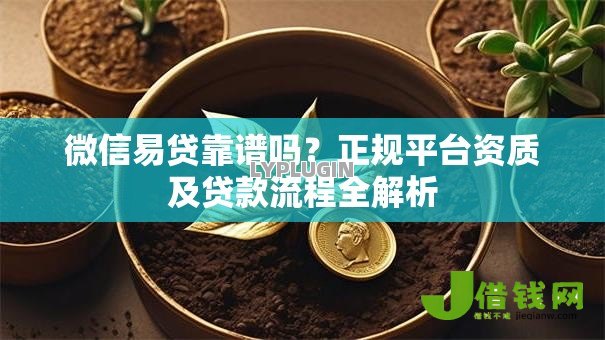 微信易贷靠谱吗?正规平台资质及贷款流程全解析 微信易贷靠谱吗?正规平台资质及贷款流程全解析