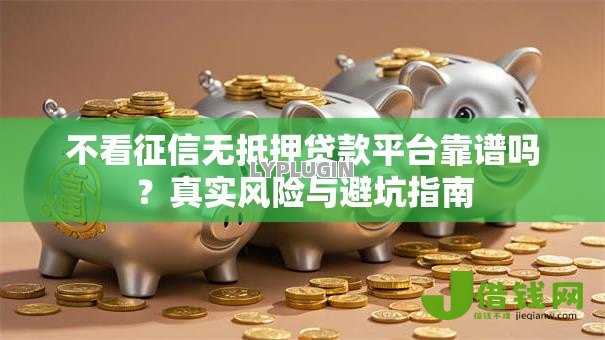不看征信无抵押贷款平台靠谱吗？真实风险与避坑指南