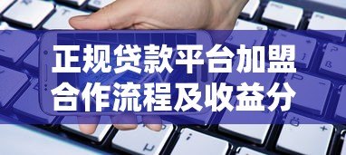 正规贷款平台加盟合作流程及收益分析 正规贷款平台加盟合作流程及收益分析