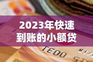 2023年快速到账的小额贷款平台推荐 正规靠谱选择指南 2023年快速到账的小额贷款平台推荐 正规靠谱选择指南