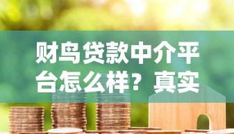 财鸟贷款中介平台怎么样？真实评测+用户口碑解析
