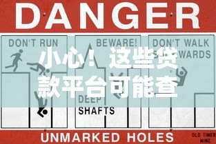 小心!这些贷款平台可能查询他人征信,警惕信息泄露风险 小心!这些贷款平台可能查询他人征信,警惕信息泄露风险
