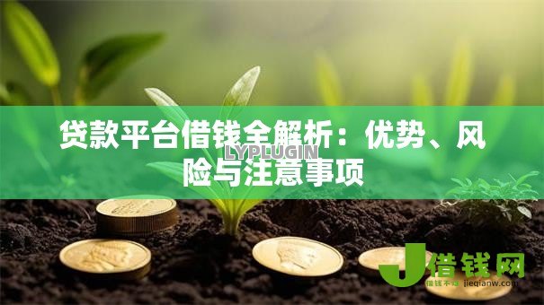 贷款平台借钱全解析:优势、风险与注意事项 贷款平台借钱全解析:优势、风险与注意事项