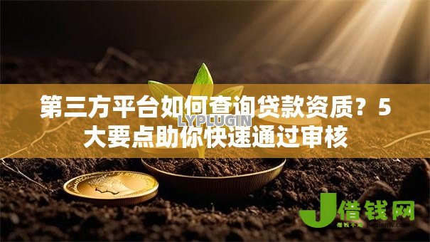 第三方平台如何查询贷款资质?5大要点助你快速通过审核 第三方平台如何查询贷款资质?5大要点助你快速通过审核