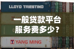 一般贷款平台服务费多少?2023年最新收费标准解析 一般贷款平台服务费多少?2023年最新收费标准解析