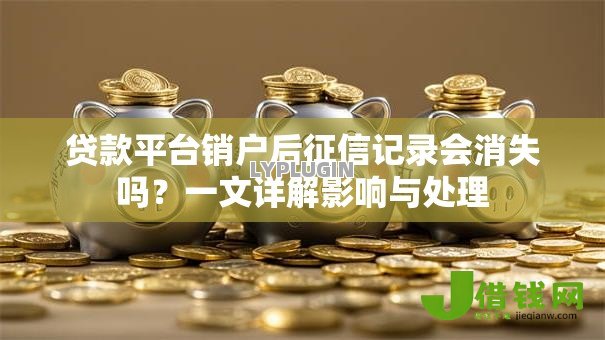 贷款平台销户后征信记录会消失吗?一文详解影响与处理 贷款平台销户后征信记录会消失吗?一文详解影响与处理