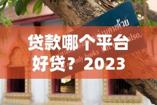 贷款哪个平台好贷?2023年实测避坑指南 贷款哪个平台好贷?2023年实测避坑指南