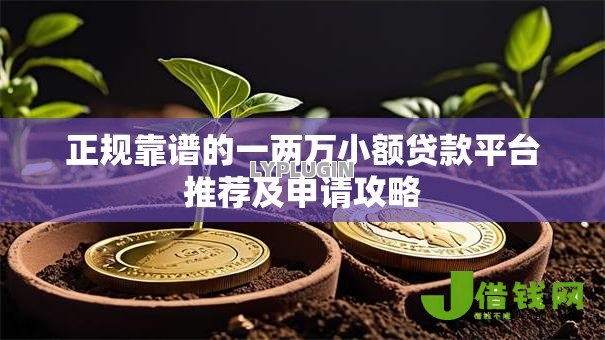 正规靠谱的一两万小额贷款平台推荐及申请攻略