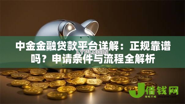 中金金融贷款平台详解：正规靠谱吗？申请条件与流程全解析