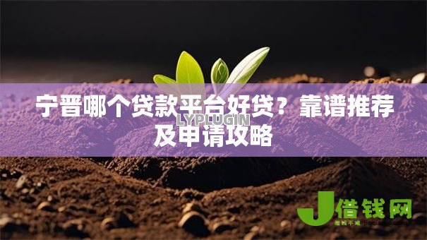 宁晋哪个贷款平台好贷？靠谱推荐及申请攻略