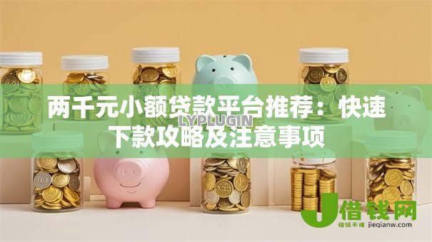 两千元小额贷款平台推荐：快速下款攻略及注意事项