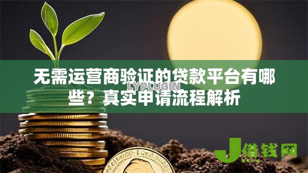 无需运营商验证的贷款平台有哪些?真实申请流程解析 无需运营商验证的贷款平台有哪些?真实申请流程解析