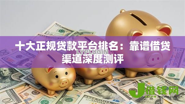 十大正规贷款平台排名:靠谱借贷渠道深度测评 十大正规贷款平台排名:靠谱借贷渠道深度测评