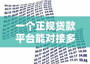 一个正规贷款平台能对接多少家金融机构?这些细节你要知道! 一个正规贷款平台能对接多少家金融机构?这些细节你要知道!