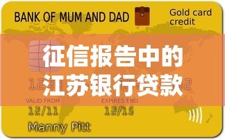 征信报告中的江苏银行贷款记录解析:常见产品与查询指南 征信报告中的江苏银行贷款记录解析:常见产品与查询指南