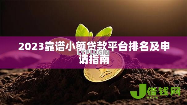 2023靠谱小额贷款平台排名及申请指南 2023靠谱小额贷款平台排名及申请指南