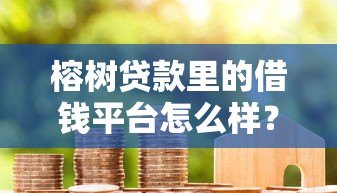 榕树贷款里的借钱平台怎么样?真实评测与用户反馈 榕树贷款里的借钱平台怎么样?真实评测与用户反馈