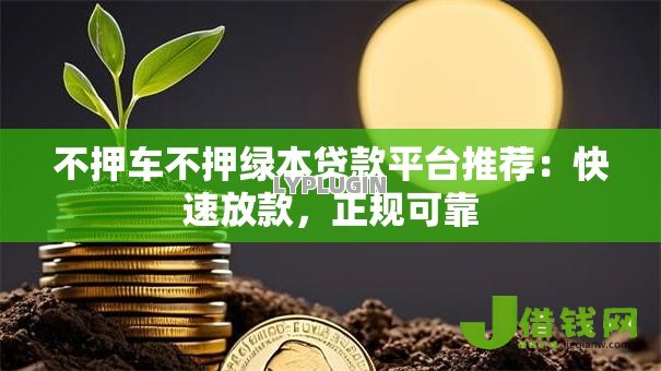 不押车不押绿本贷款平台推荐:快速放款,正规可靠 不押车不押绿本贷款平台推荐:快速放款,正规可靠