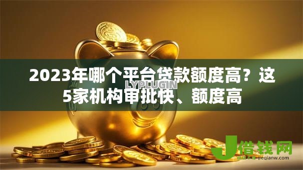 2023年哪个平台贷款额度高?这5家机构审批快、额度高 2023年哪个平台贷款额度高?这5家机构审批快、额度高