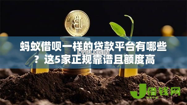 蚂蚁借呗一样的贷款平台有哪些？这5家正规靠谱且额度高