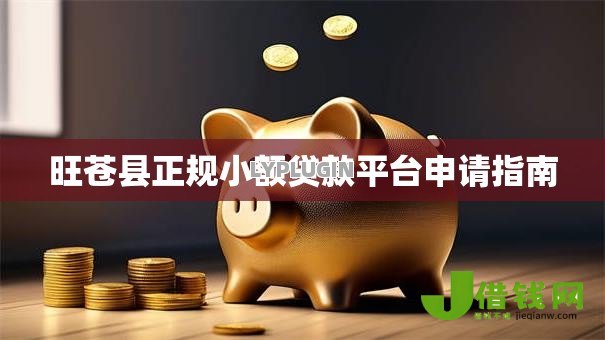 旺苍县正规小额贷款平台申请指南