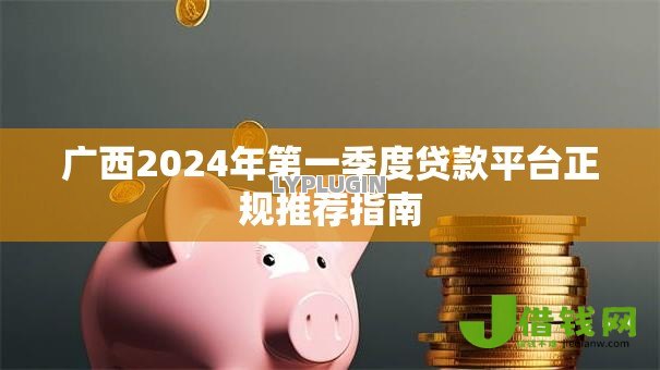 广西2024年第一季度贷款平台正规推荐指南