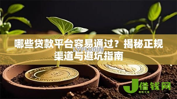 哪些贷款平台容易通过？揭秘正规渠道与避坑指南