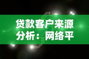贷款客户来源分析：网络平台获客策略与实战技巧