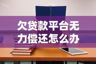 欠贷款平台无力偿还怎么办?5个解决办法必看 欠贷款平台无力偿还怎么办?5个解决办法必看