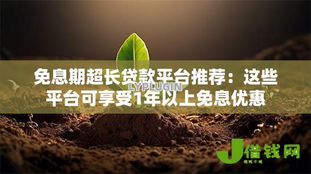 免息期超长贷款平台推荐：这些平台可享受1年以上免息优惠