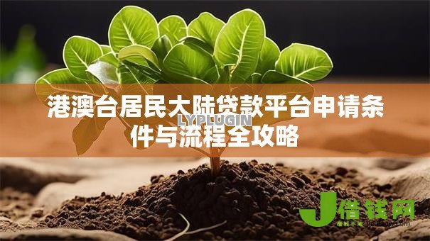 港澳台居民大陆贷款平台申请条件与流程全攻略