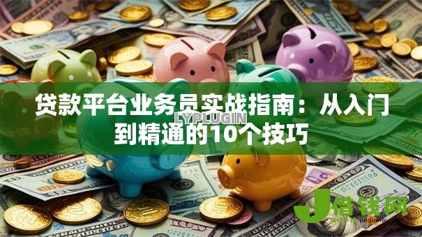 贷款平台业务员实战指南：从入门到精通的10个技巧