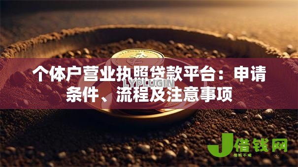 个体户营业执照贷款平台：申请条件、流程及注意事项