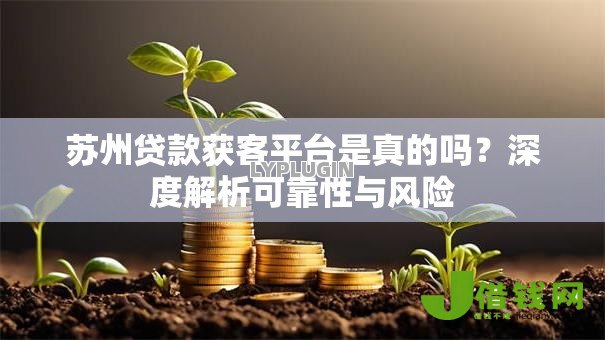 苏州贷款获客平台是真的吗？深度解析可靠性与风险