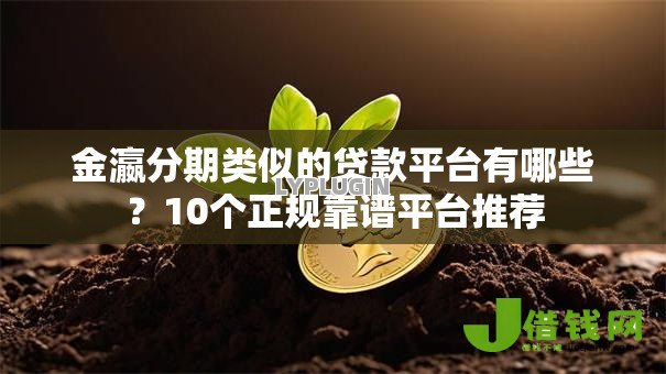金瀛分期类似的贷款平台有哪些？10个正规靠谱平台推荐