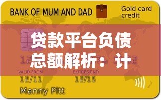 贷款平台负债总额解析：计算方法与应对措施