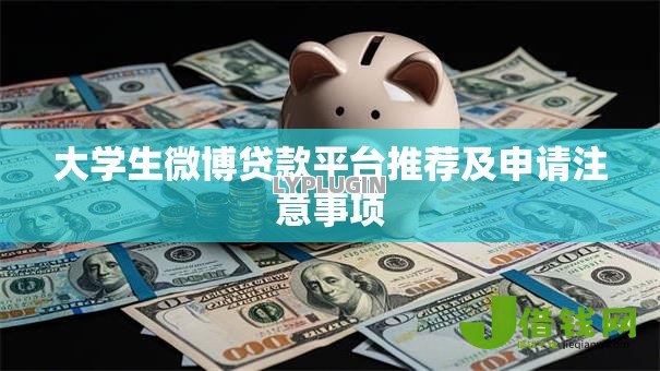 大学生微博贷款平台推荐及申请注意事项