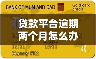 贷款平台逾期两个月怎么办?应对策略全解析 贷款平台逾期两个月怎么办?应对策略全解析