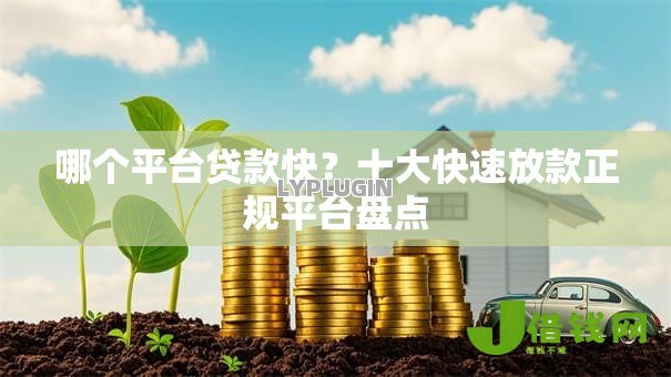 哪个平台贷款快？十大快速放款正规平台盘点