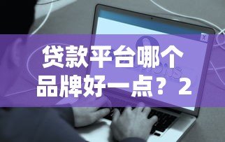 贷款平台哪个品牌好一点？2023年主流平台真实测评