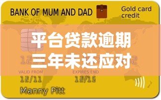 平台贷款逾期三年未还应对指南