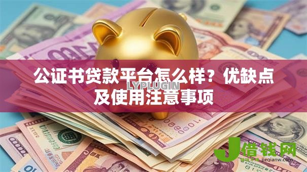 公证书贷款平台怎么样?优缺点及使用注意事项 公证书贷款平台怎么样?优缺点及使用注意事项