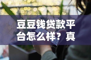 豆豆钱贷款平台怎么样?真实测评优缺点解析 豆豆钱贷款平台怎么样?真实测评优缺点解析