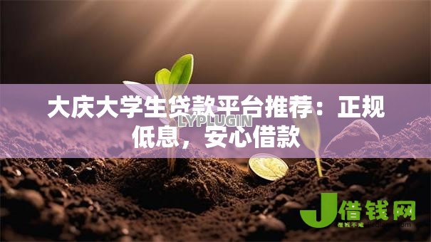 大庆大学生贷款平台推荐：正规低息，安心借款