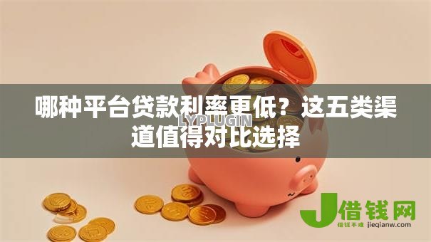 哪种平台贷款利率更低？这五类渠道值得对比选择