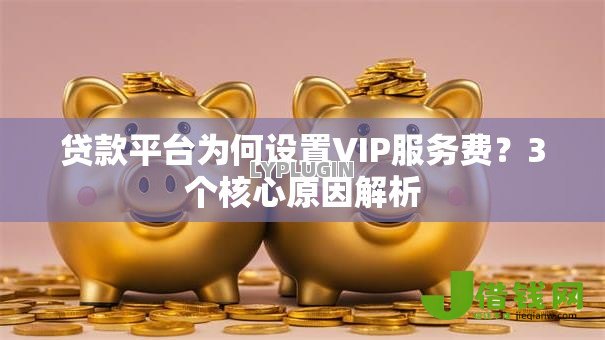 贷款平台为何设置VIP服务费?3个核心原因解析 贷款平台为何设置VIP服务费?3个核心原因解析