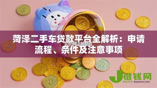 菏泽二手车贷款平台全解析：申请流程、条件及注意事项