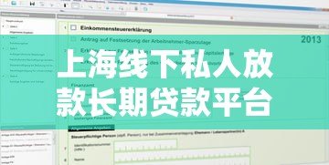 上海线下私人放款长期贷款平台推荐:正规渠道与申请攻略 上海线下私人放款长期贷款平台推荐:正规渠道与申请攻略