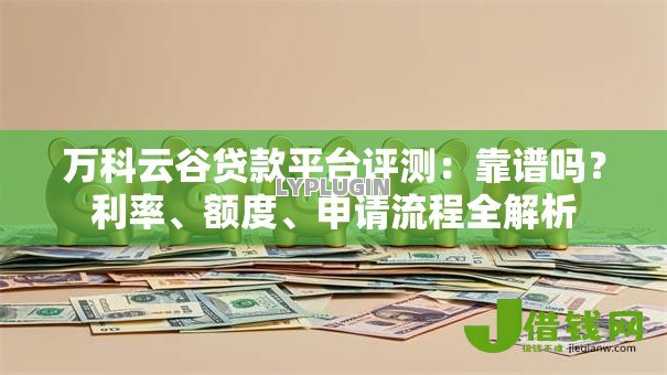 万科云谷贷款平台评测:靠谱吗?利率、额度、申请流程全解析 万科云谷贷款平台评测:靠谱吗?利率、额度、申请流程全解析